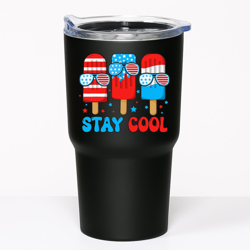 Stay Cool 4th July Popsicle Tumbler