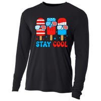 Stay Cool 4th July Popsicle Cooling Performance Long Sleeve Crew