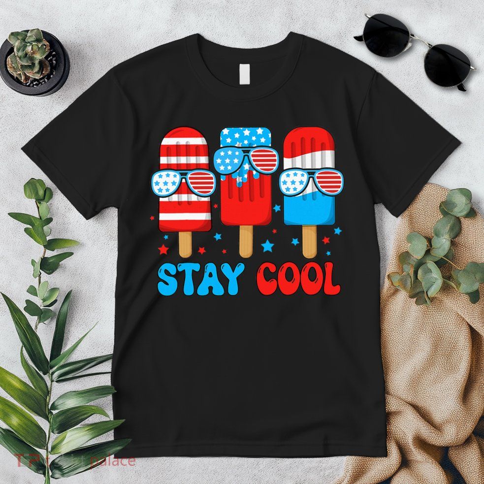 Stay Cool 4th July Popsicle Premium T-Shirt