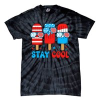 Stay Cool 4th July Popsicle Tie-Dye T-Shirt