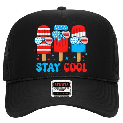 Stay Cool 4th July Popsicle Trucker Hat