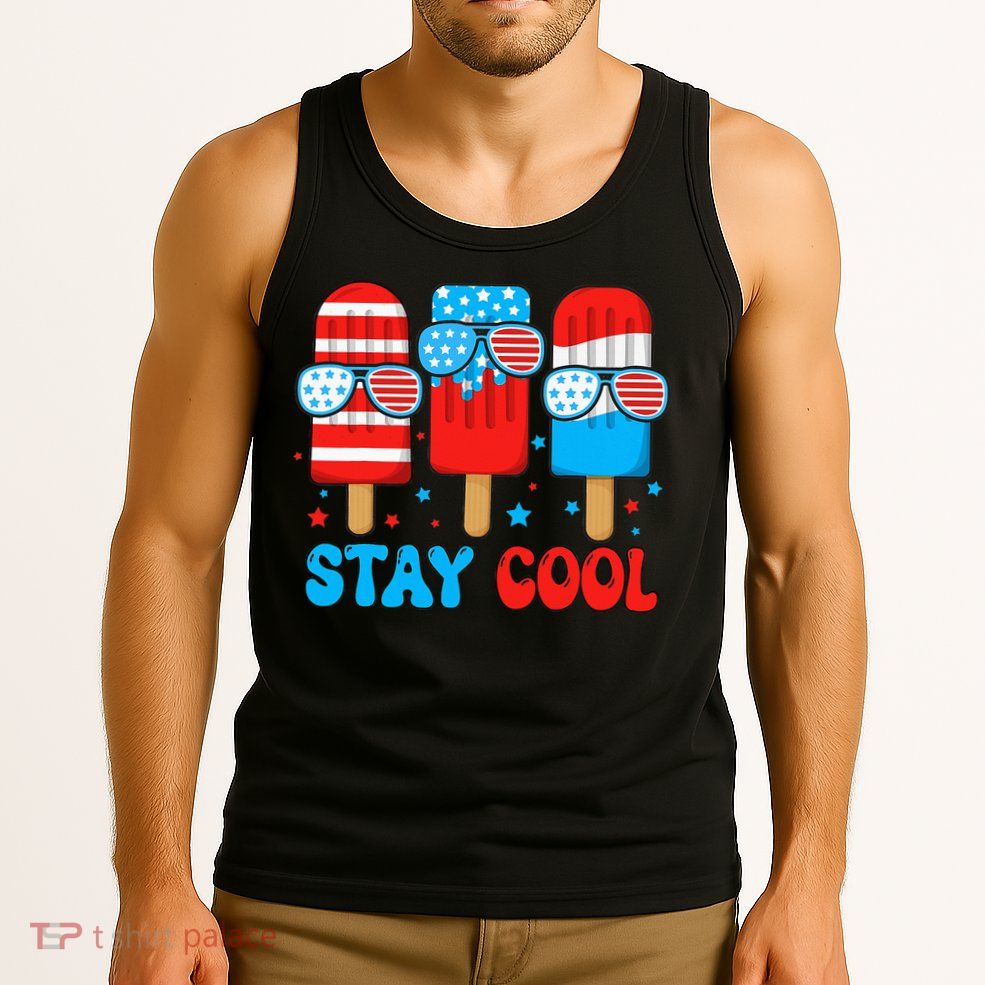 Stay Cool 4th July Popsicle Tank Top