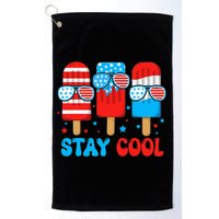 Stay Cool 4th July Popsicle Golf Towel