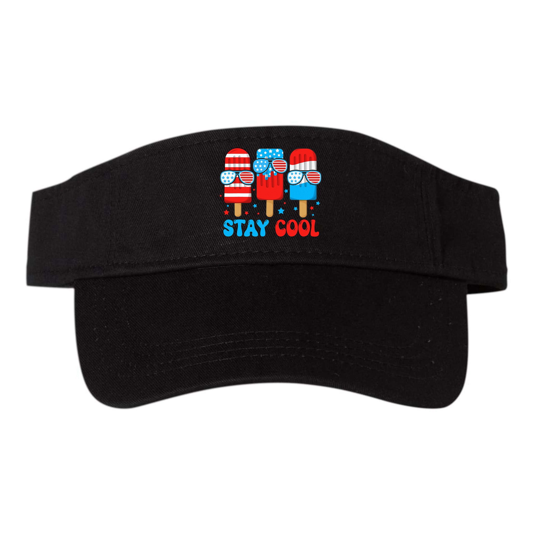 Stay Cool 4th July Popsicle Visor