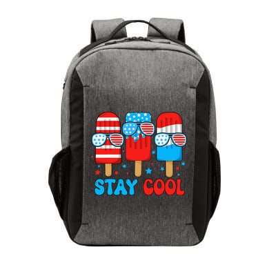 Stay Cool 4th July Popsicle Vector Backpack