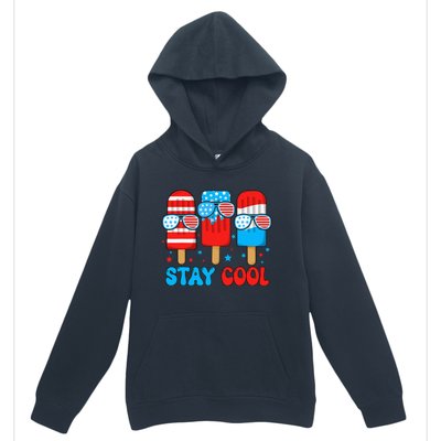 Stay Cool 4th July Popsicle Urban Pullover Hoodie