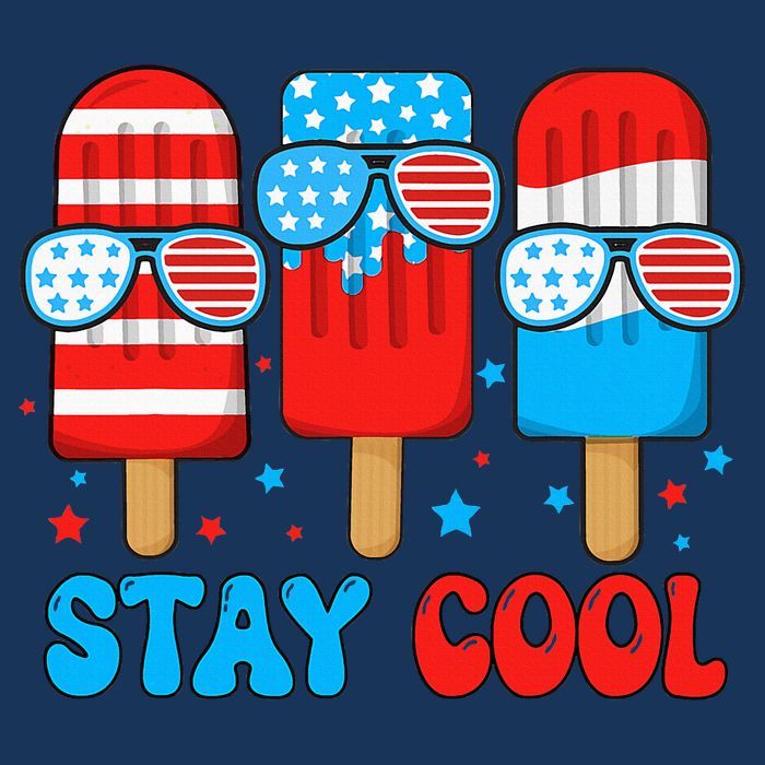 Stay Cool 4th July Popsicle Infant Baby Jersey Bodysuit
