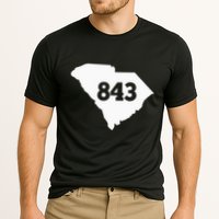 South Carolina 843 Area Code Performance Shirt