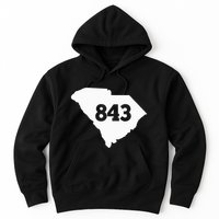South Carolina 843 Area Code Hoodie