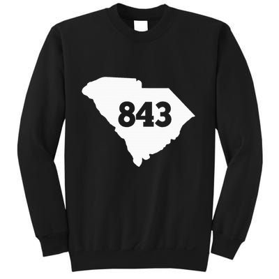 South Carolina 843 Area Code Sweatshirt