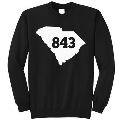 South Carolina 843 Area Code Sweatshirt