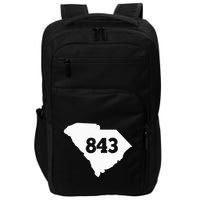 South Carolina 843 Area Code Impact Tech Backpack