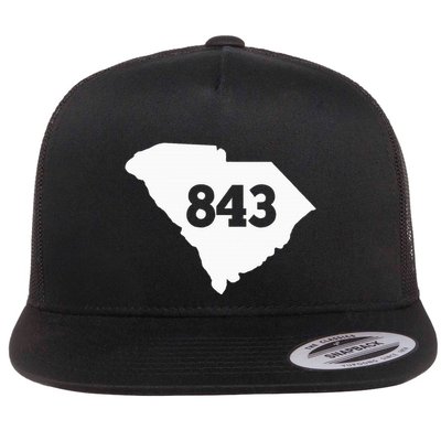 South Carolina 843 Area Code Flatbill Hat
