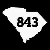 South Carolina 843 Area Code 16 in Basic Backpack
