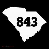 South Carolina 843 Area Code Bag