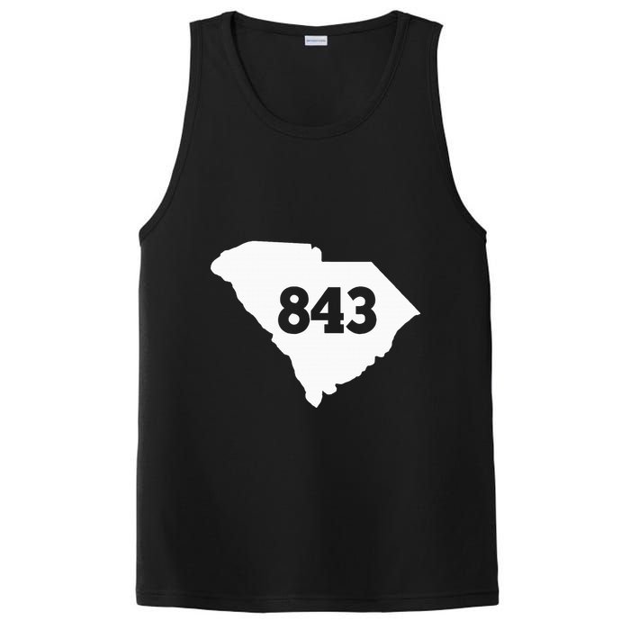 South Carolina 843 Area Code PosiCharge Competitor Tank