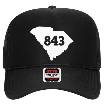 South Carolina 843 Area Code Trucker Hat