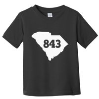 South Carolina 843 Area Code Toddler T-Shirt