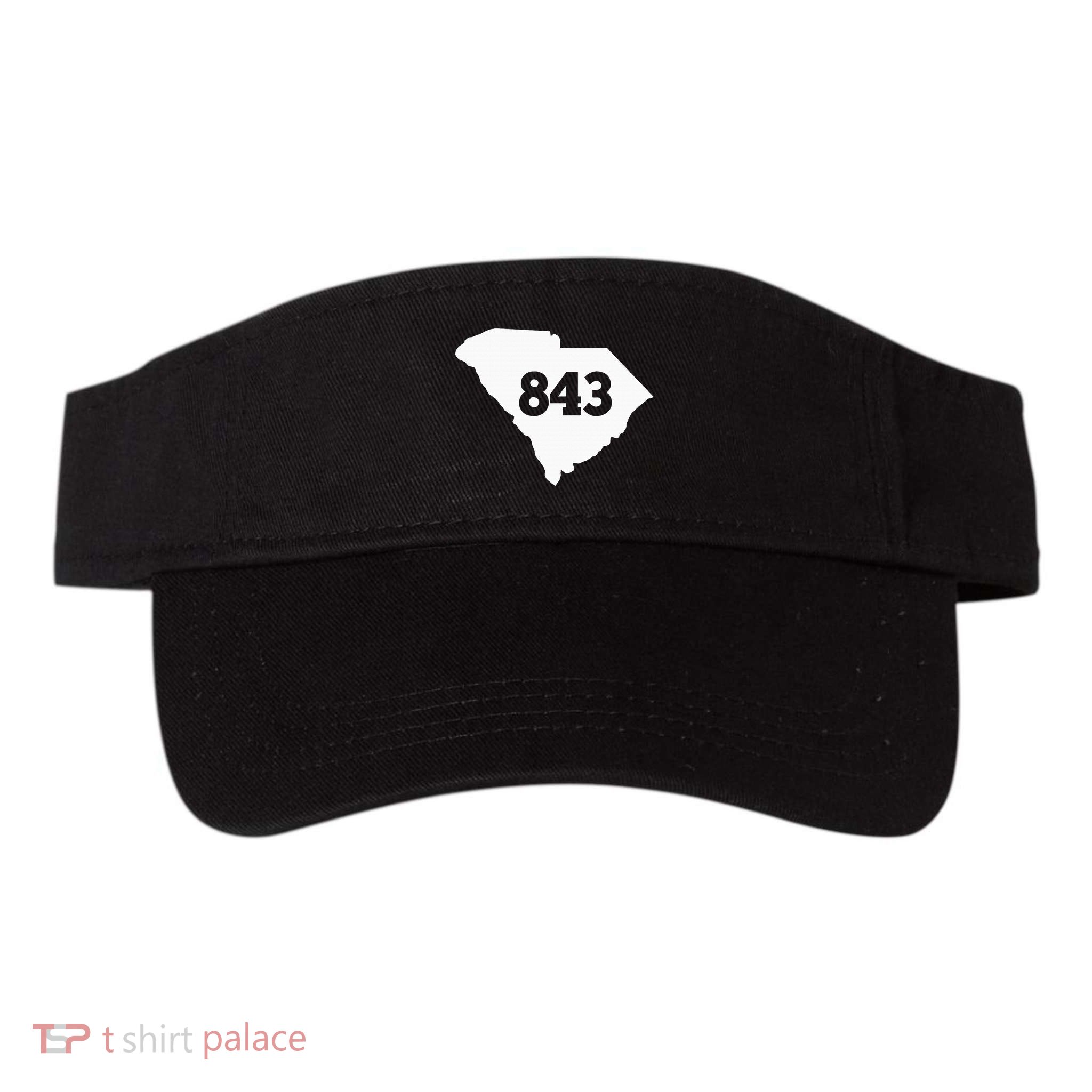 South Carolina 843 Area Code Visor
