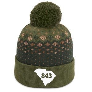 South Carolina 843 Area Code The Baniff Cuffed Pom Beanie