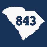 South Carolina 843 Area Code Infant Baby Jersey Bodysuit