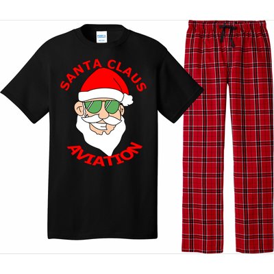 Santa Claus Aviation Meaningful Gift Pajama Set