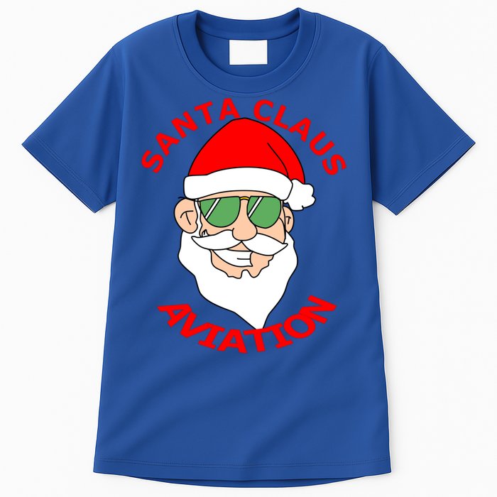 Santa Claus Aviation Meaningful Gift Tall T-Shirt