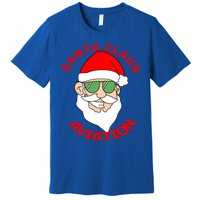 Santa Claus Aviation Meaningful Gift Premium T-Shirt