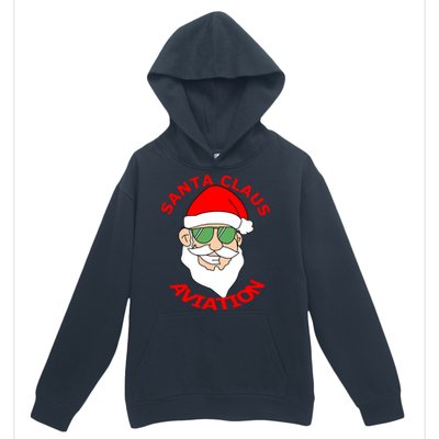 Santa Claus Aviation Meaningful Gift Urban Pullover Hoodie