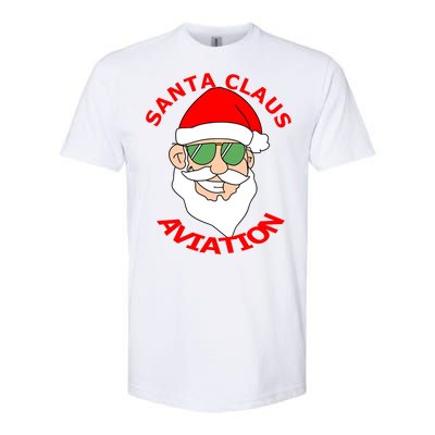 Santa Claus Aviation Meaningful Gift Softstyle CVC T-Shirt