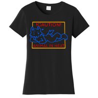 Steak Caution Animal In Heat Women's T-Shirt