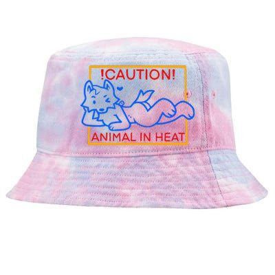 Steak Caution Animal In Heat Tie-Dyed Bucket Hat