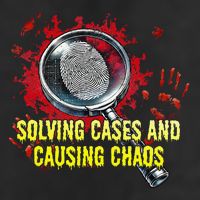 Solving Cases And Causing Chaos Funny Humor Knit Cap Winter Beanie