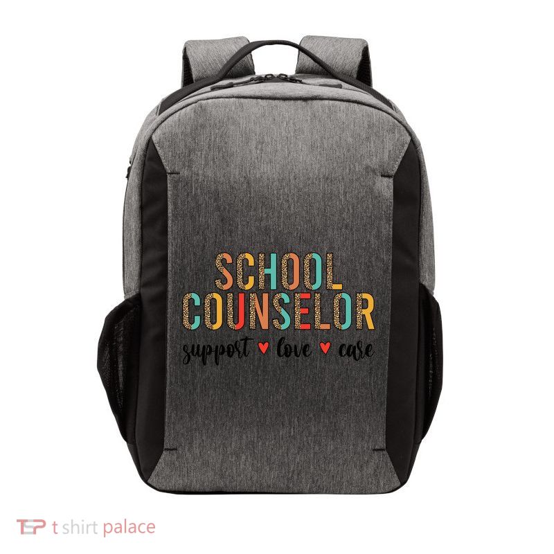 School Counselor Appreciation School Counseling Week Gift Vector Backpack
