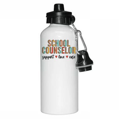 School Counselor Appreciation School Counseling Week Gift Aluminum Water Bottle 