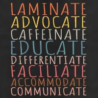 Sped Caffeinate Advocate Laminate Educate Teacher Adult Drive Performance Visor