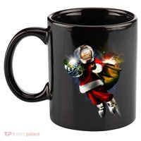 Santa Claus Astronaut In Space 11oz C Handle Ceramic Mug