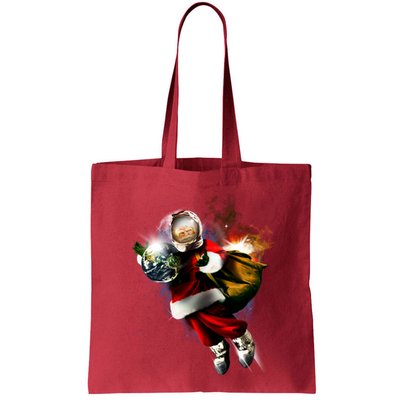 Santa Claus Astronaut In Space Bag