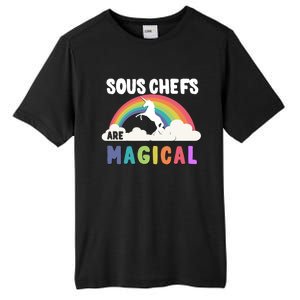 Sous Chefs Are Magical Gift Tall Fusion ChromaSoft Performance T-Shirt