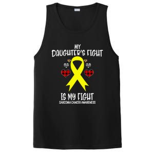 Sarcoma Cancer Awareness My Daughters Fight Is My Fight Mom Gift PosiCharge Competitor Tank