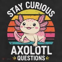 Stay Curious Axolotl Questions Adult Drive Performance Visor