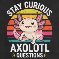 Stay Curious Axolotl Questions Microfiber Hand Towel