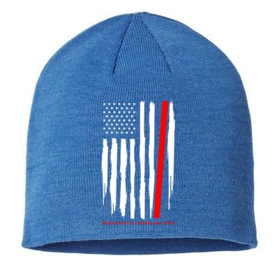 Seperate Church And State Again Political Awareness Us Flag Cool Gift Sustainable Beanie