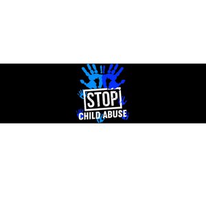 Stop Child Abuse Child Abuse Prevention awareness Bumper Sticker