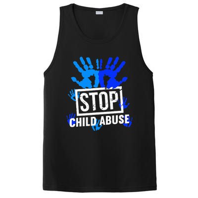 Stop Child Abuse Child Abuse Prevention awareness PosiCharge Competitor Tank