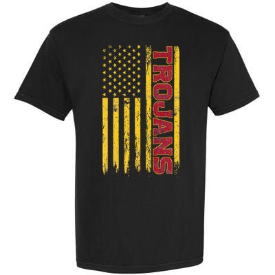 Southern California America Flag Garment-Dyed Heavyweight T-Shirt