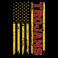 Southern California America Flag Doggie Tank