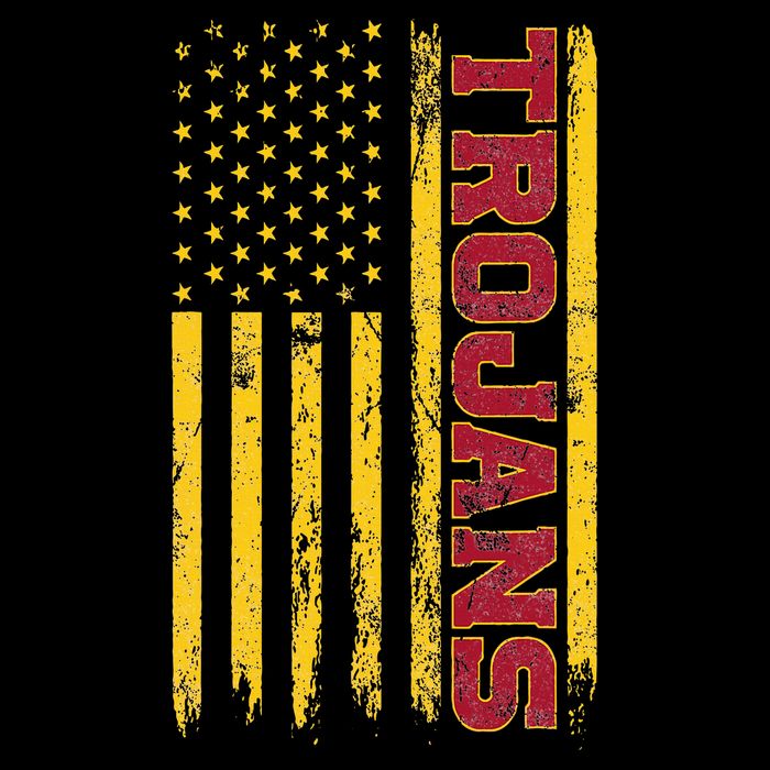 Southern California America Flag Doggie Tank