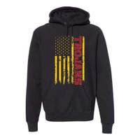 Southern California America Flag Premium Hoodie