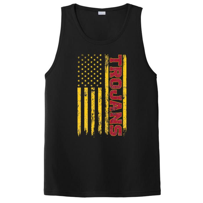 Southern California America Flag PosiCharge Competitor Tank